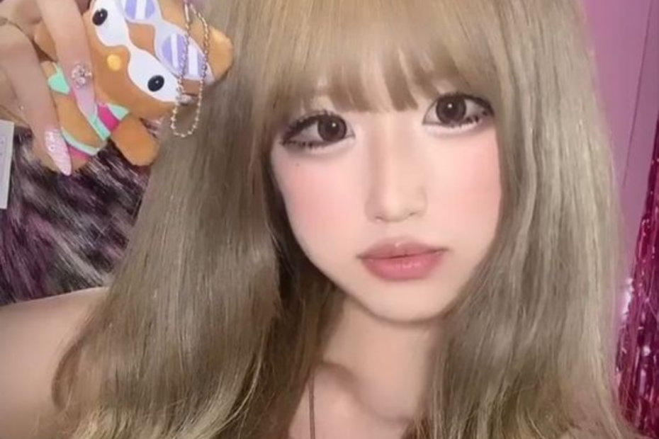 maquiagem gyaru