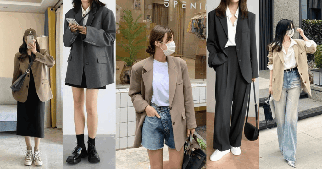 blazer estruturado
