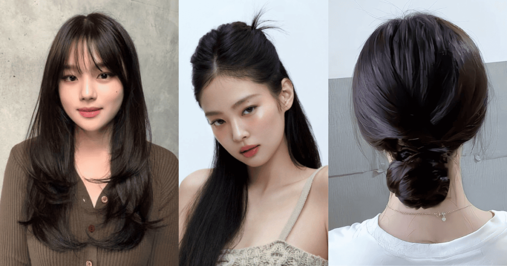 make e cabelo coreano